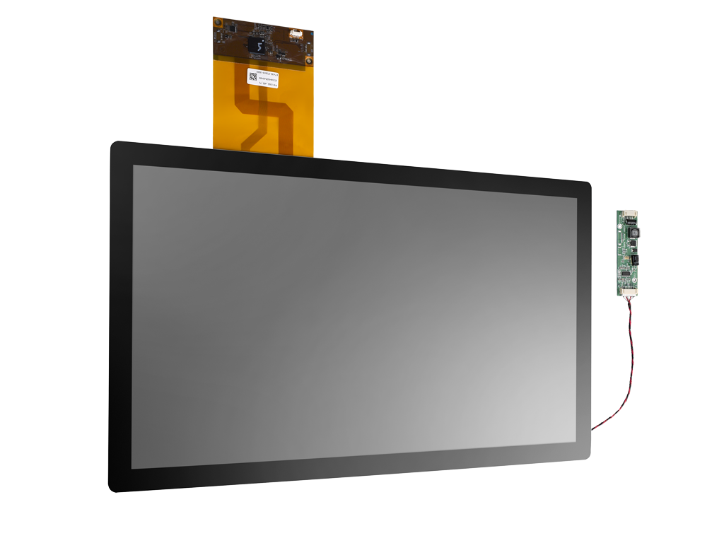 21.5” 1920x1080 LVDS 300nits  0~60℃   LED with 5-wire Touch Display Kit
